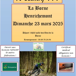 Compétition VTT à La Borne